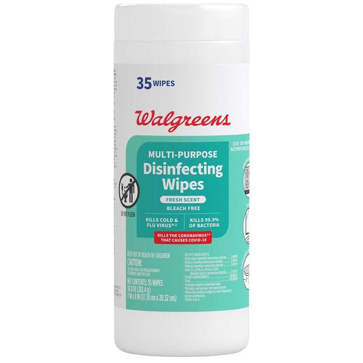 Walgreens Wet Mop Cloth Refills