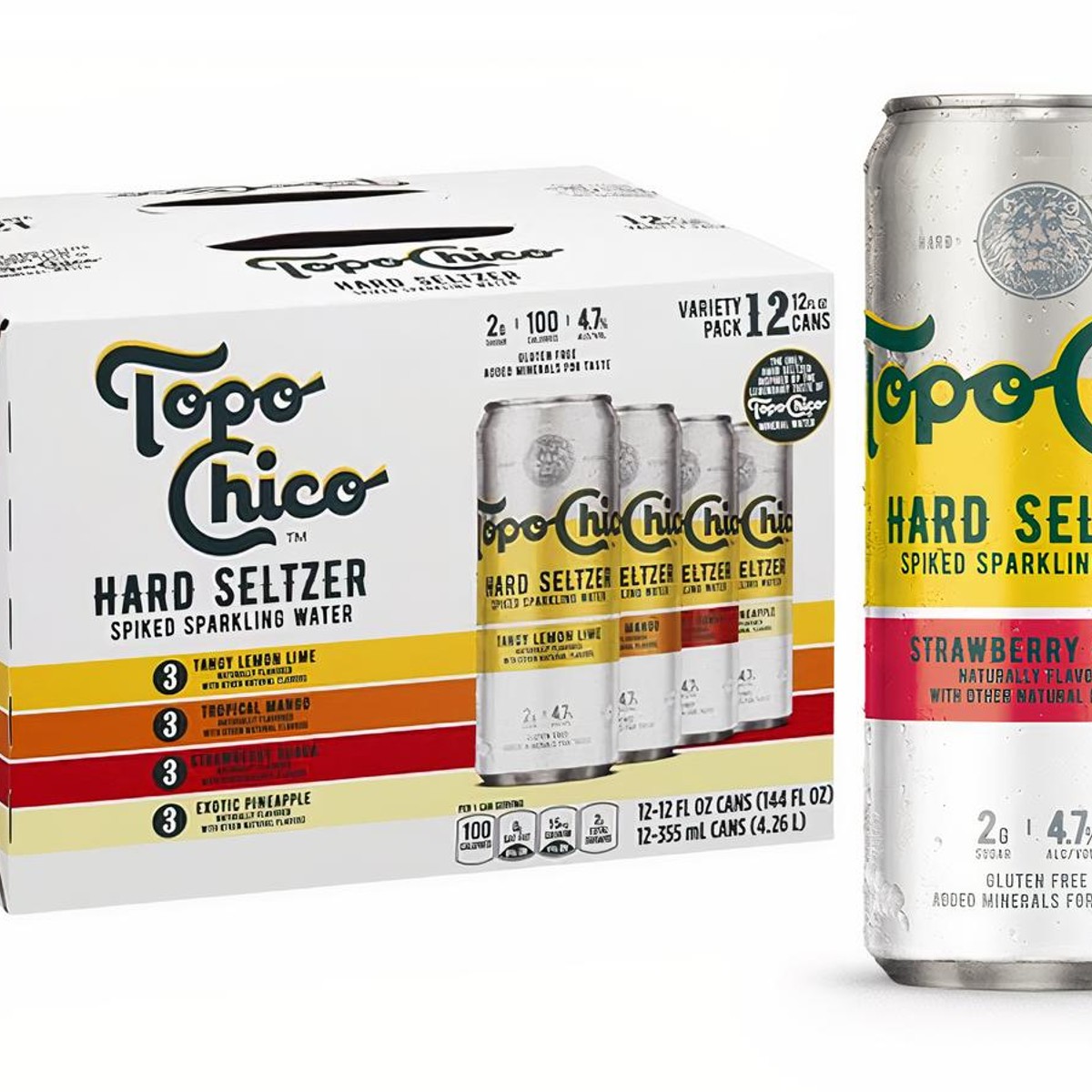 Topo Chico Just Launched a Canned Margarita Hard Seltzer Variety Pack