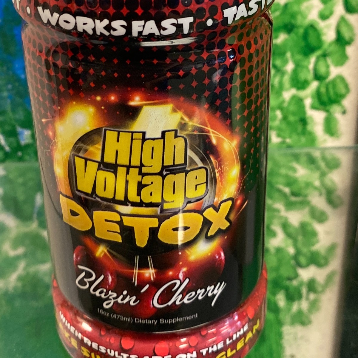 16oz Detox Drink - Blazin' Cherry - High Voltage