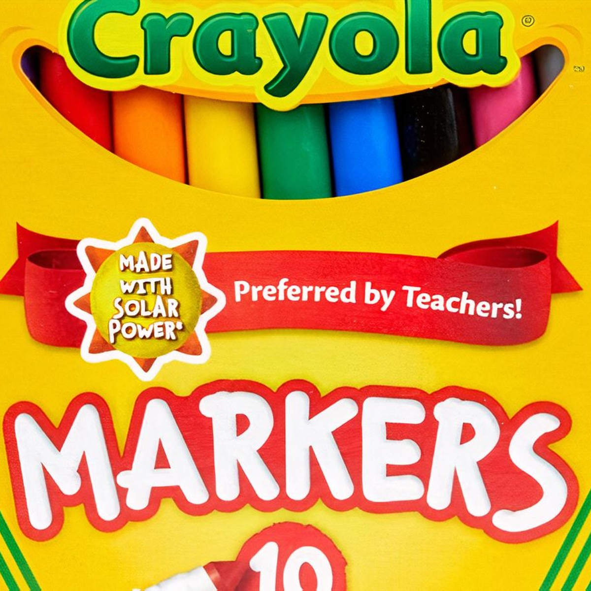 Crayola Super Tips Washable Marker Set of 20 - FLAX art