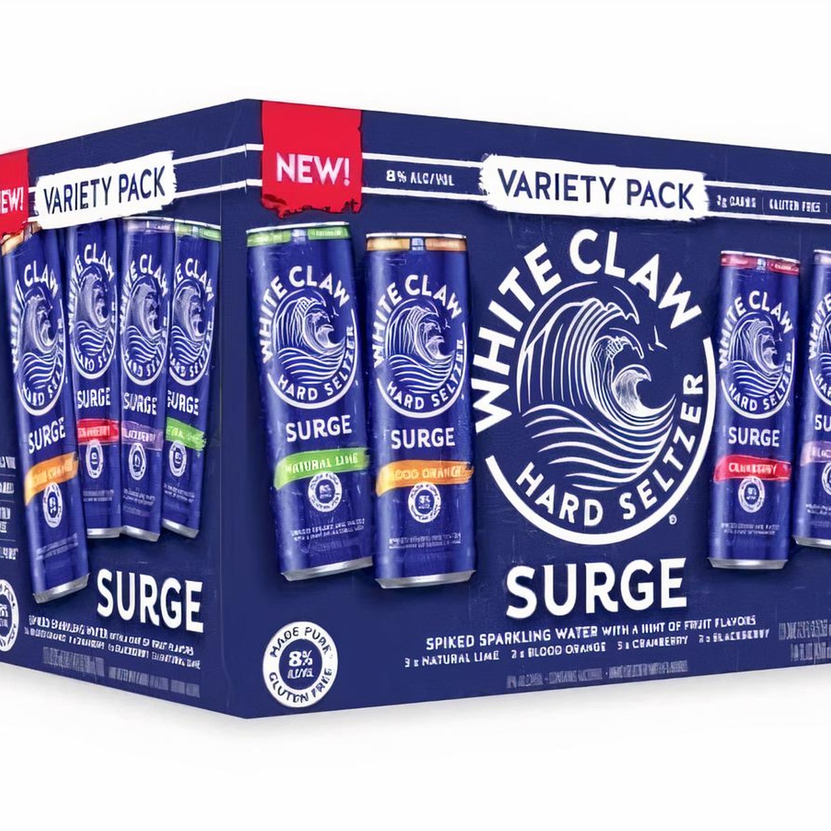 WHITE CLAW SURGE CRANBERRY HARD SELTZER 16 OZ CAN - Cork 'N' Bottle