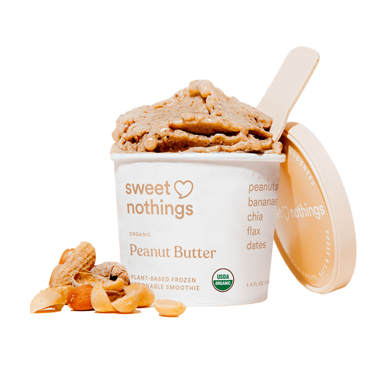 Sweet Nothings  Organic Peanut Butter Frozen Smoothie