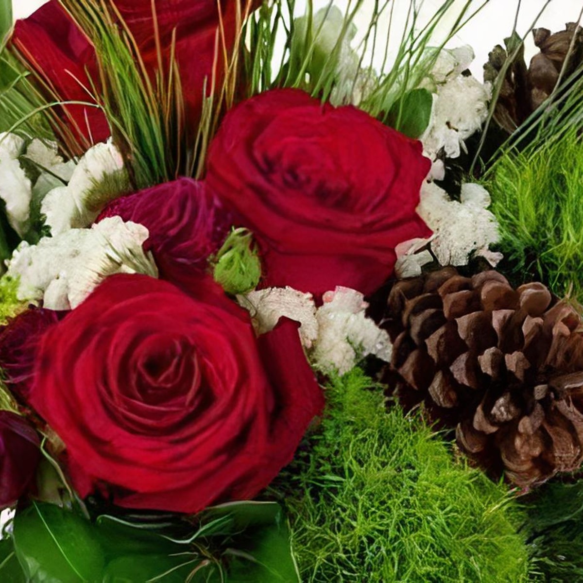 One Doz Red rose wrap bouquet arranged by a florist in Las Vegas, NV : Rosy  Flowers Event Design