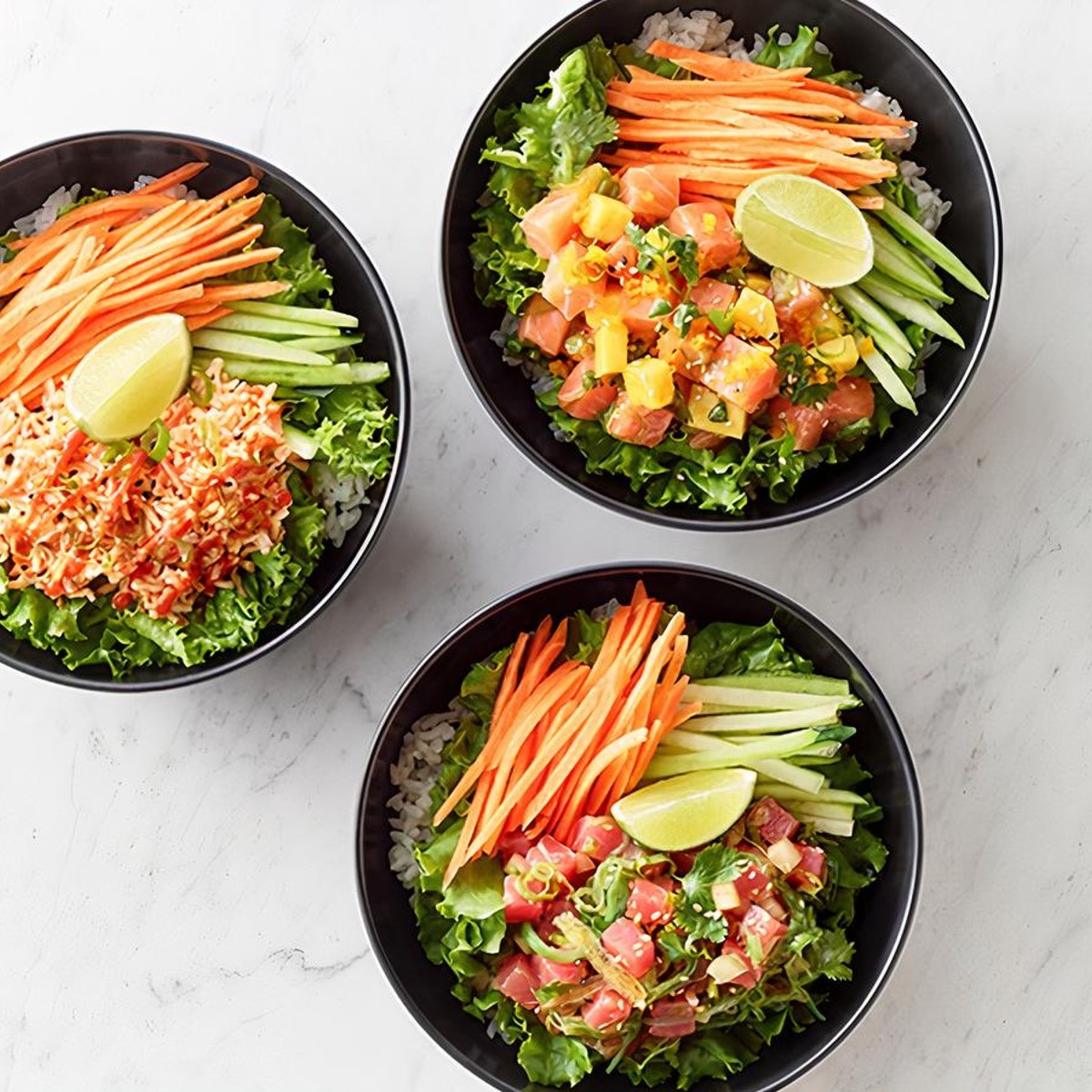 Save on Hissho Sushi Classic Hawaiian Poke Bowl Raw (Avail. 11am - 7pm)  Order Online Delivery