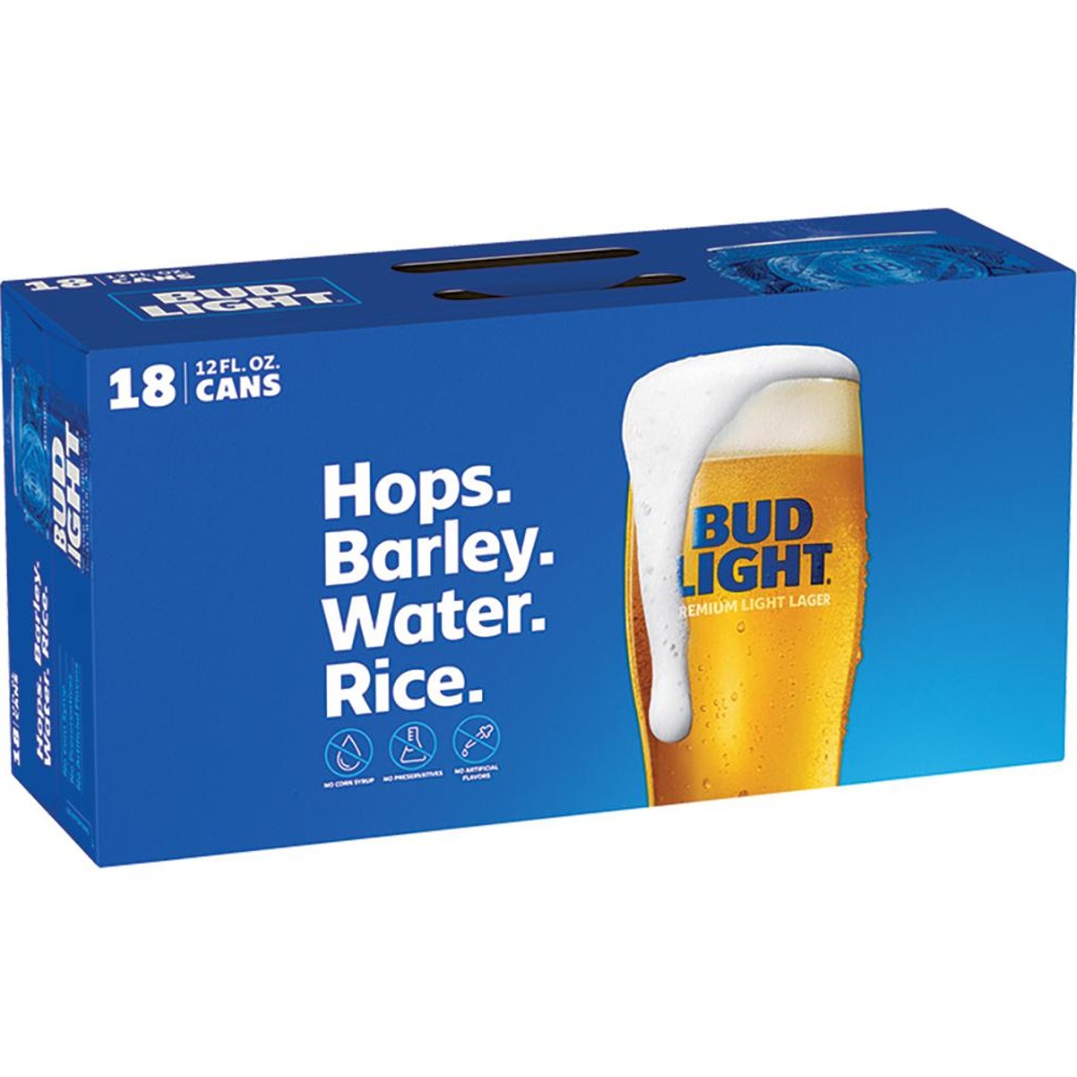 Bud Light Beer, 3 Pack Lager Beer, 25 fl oz Cans, 4.2 % ABV