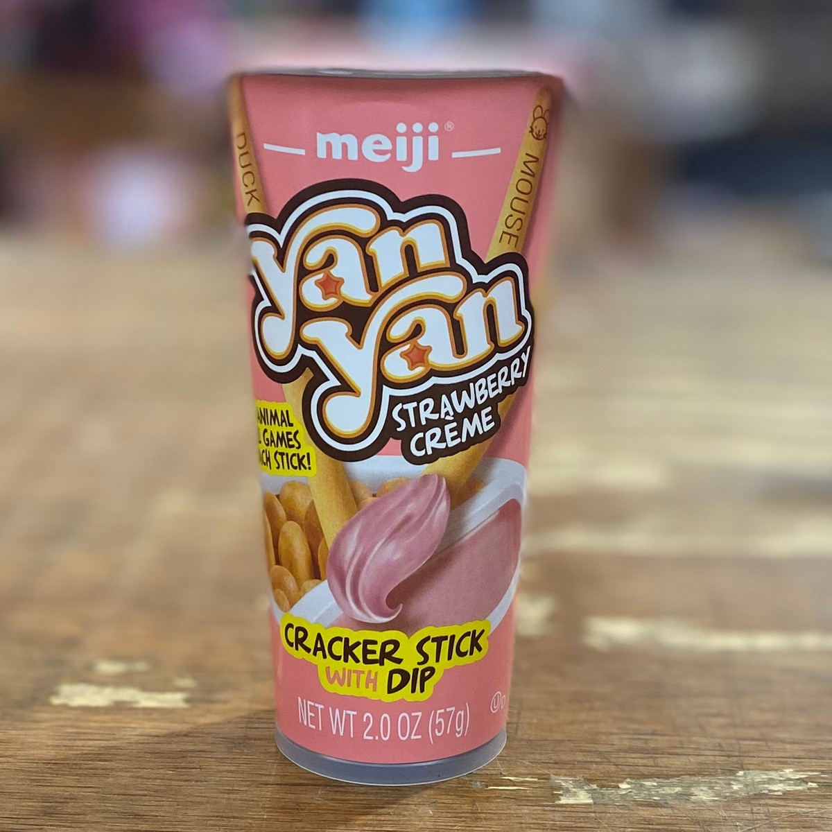 Yan Yan Vanilla Meiji 2 Ounce 10 Count - Mad Al Candy