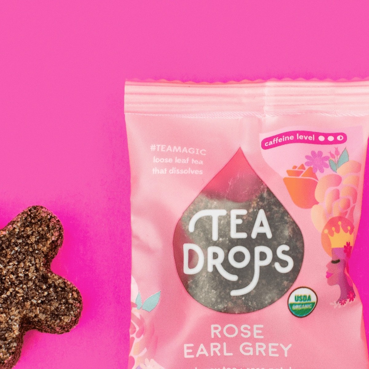 Red Rose Vanilla Caramel Black Tea ''Tea, Myself and I'' with 15 Individually Wrapped Pyramid Tea Bags per Box (Pack of 6) Contains Caffeine Brew Hot