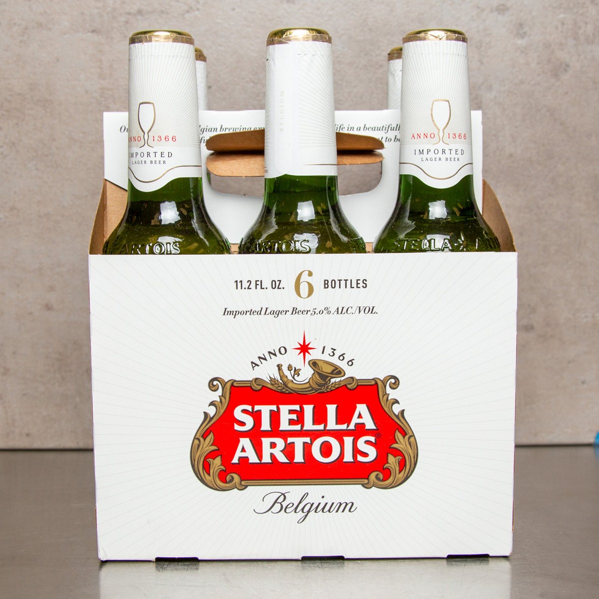 Stella Artois Lager 6 pack 12 oz. Bottle - Kelly's Liquor