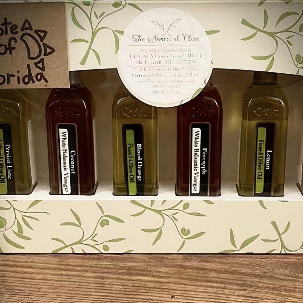 60ml Olive Oil and Balsamic Gift Set - The Olive Bar