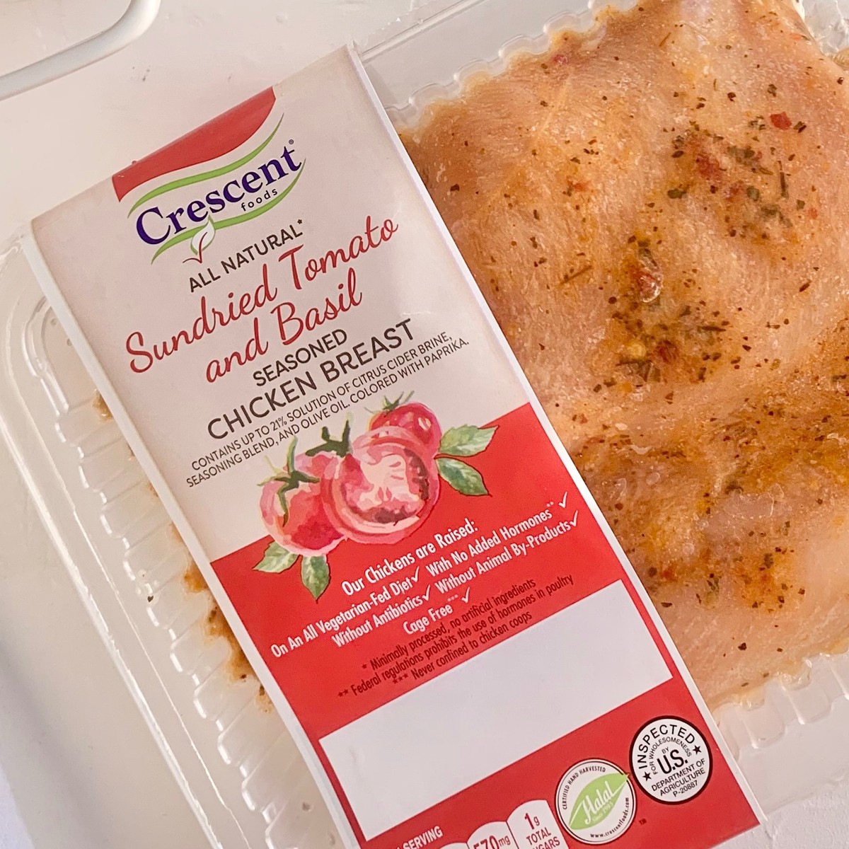 Crescent Foods All-Natural Whole Turkey | Halal | 8-12 lbs.