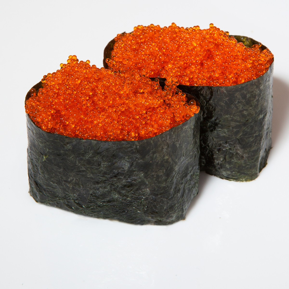 Tobiko (Flying Fish Roe) Sushi (2 pcs)