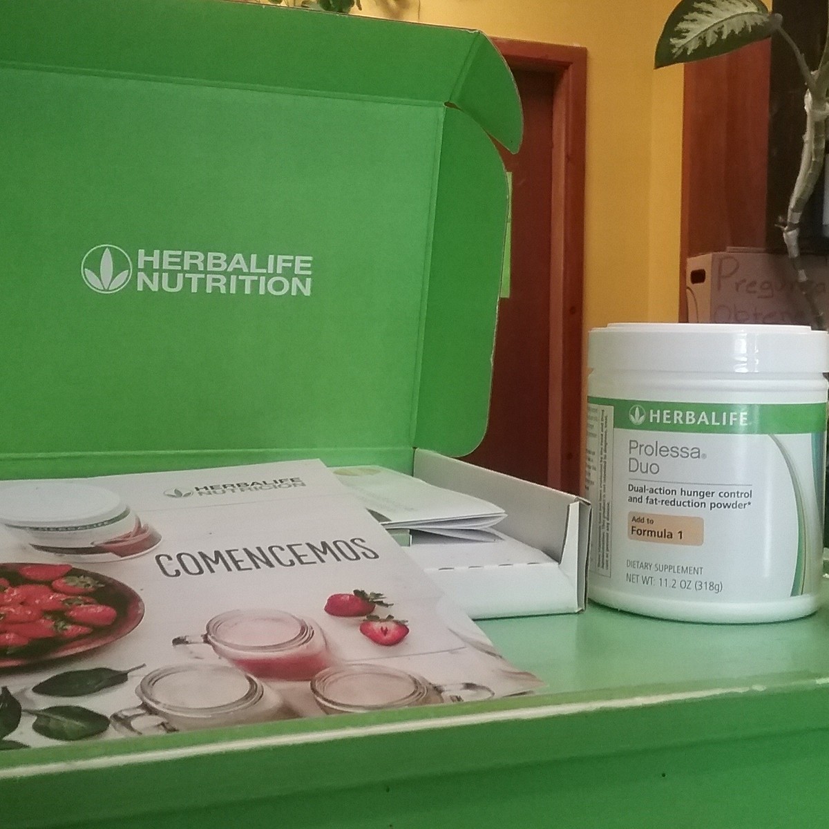 Herbalife (DUO) FORMULA 1 Healthy Meal Nutritional Shake Mix (Cookies 'n  Cream) with PERSONALIZED PROTEIN POWDER