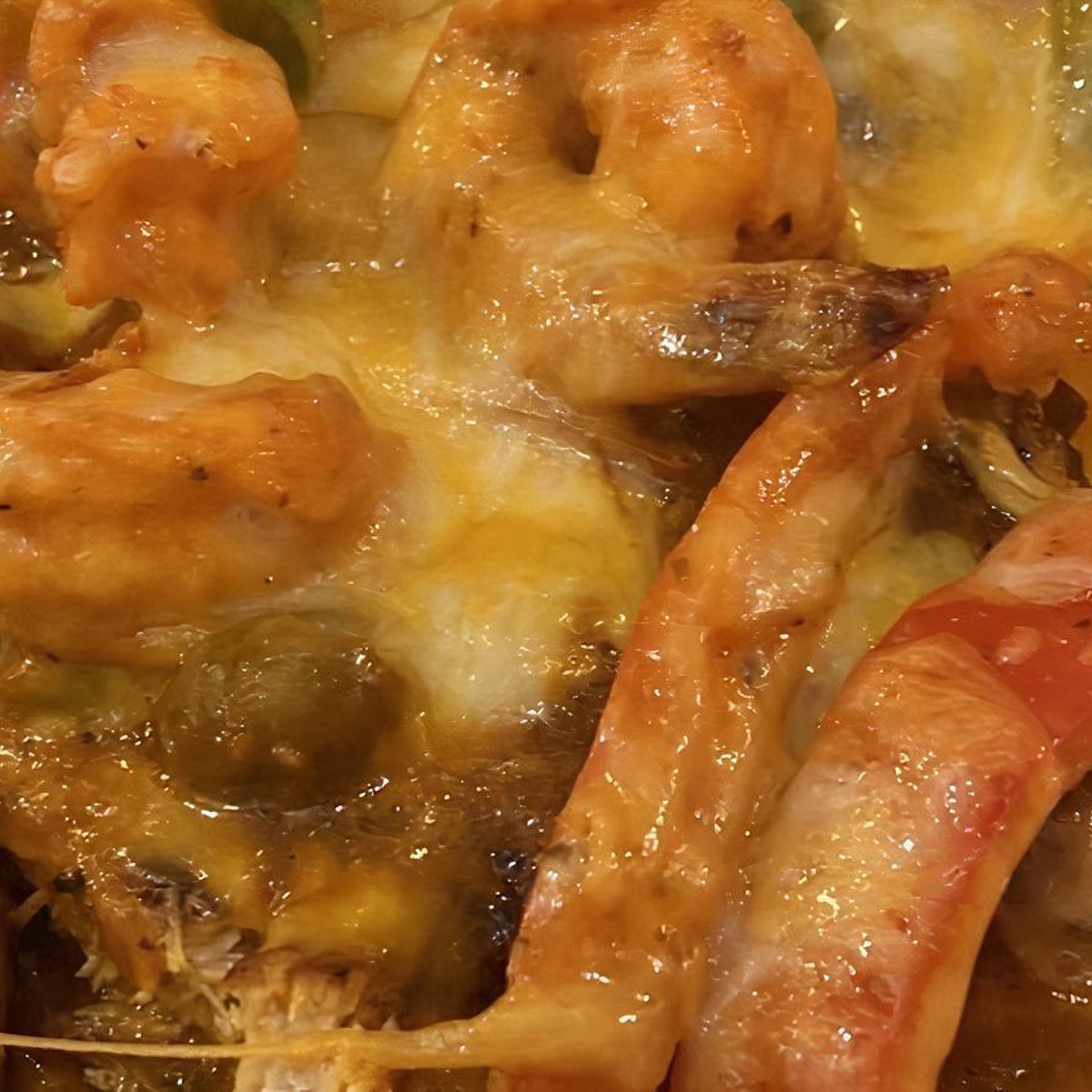 Tostones Rellenos con Mariscos