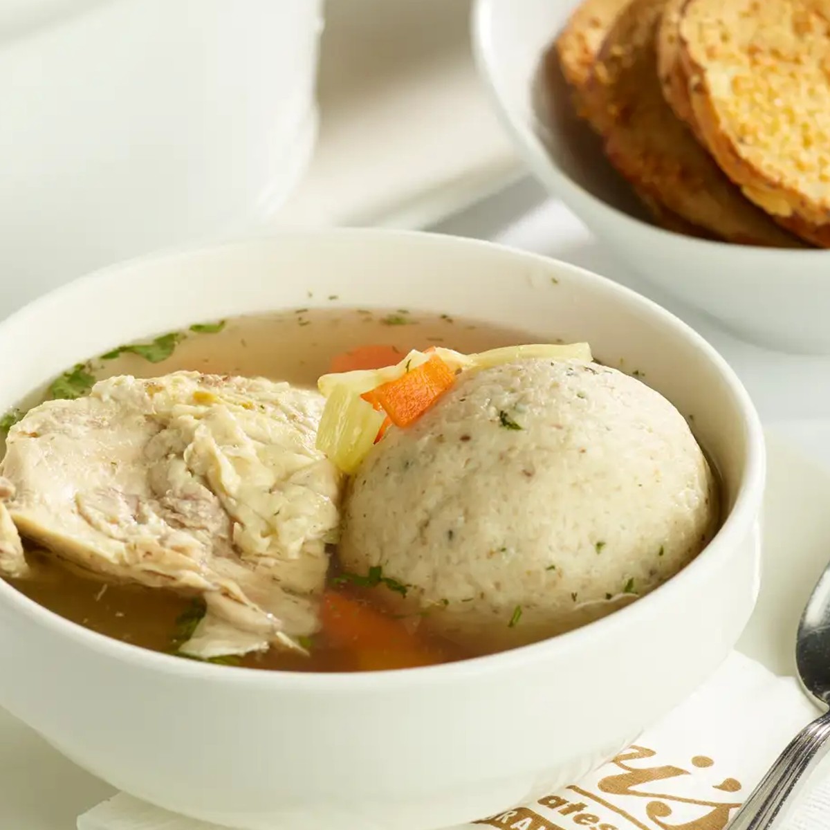 Matzo Ball Soup - Main Menu - Lovi's Deli - Delicatessen in