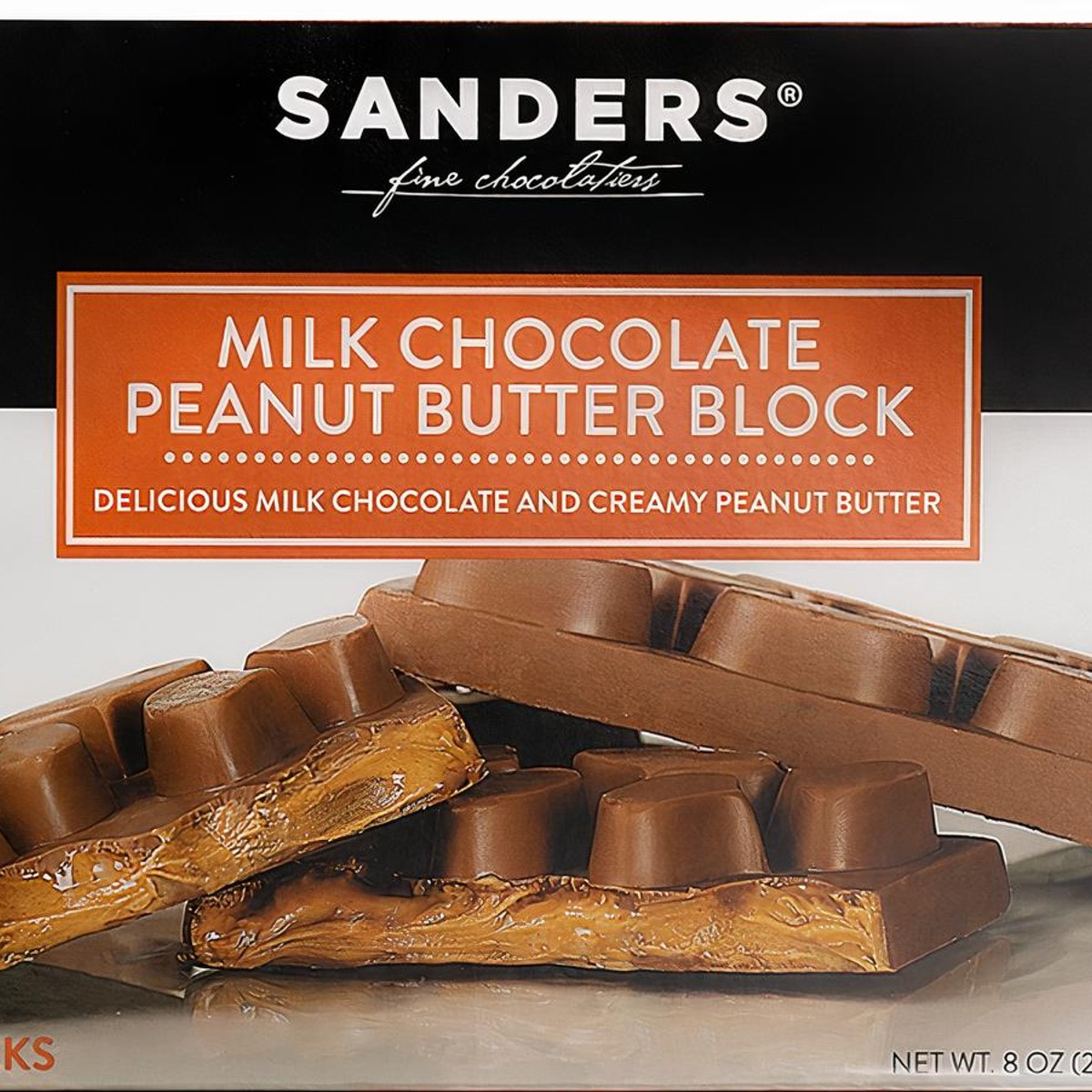Sanders Chocolates Milk Chocolate Peanut Butter Caramel Mini Bites, 3.75 oz.