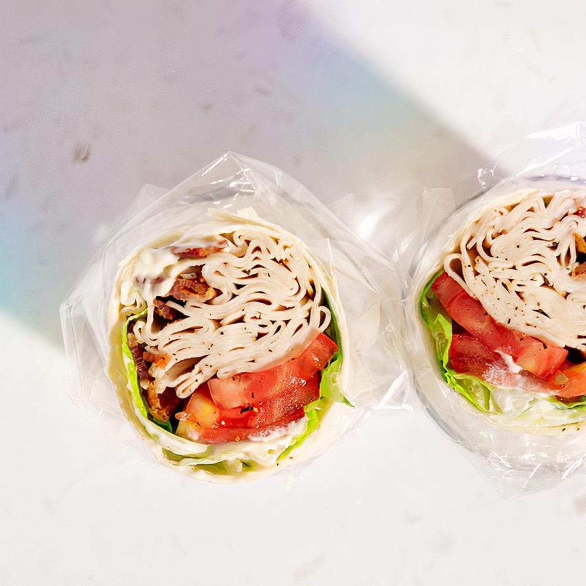 California Club Wraps (Chicken or Turkey)