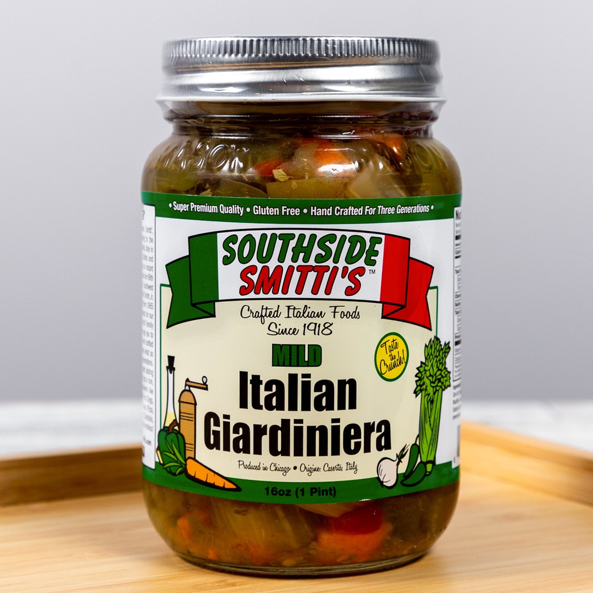 Chicago Style Giardiniera - Mild Chunky - 8oz