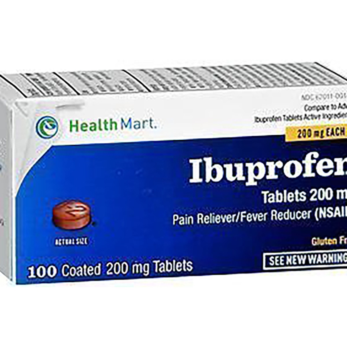 Lil' Drugstore Ibuprofen, 200 mg, Refill Pack, Two Tablets/Packet, 50 Packets/Box -LIL97197