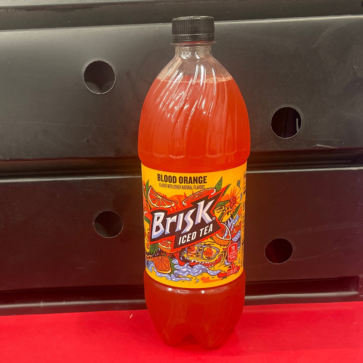 Brisk Blood Orange Tea Soft Drink - 1 Liter Bottle in the Soft Drinks  department at