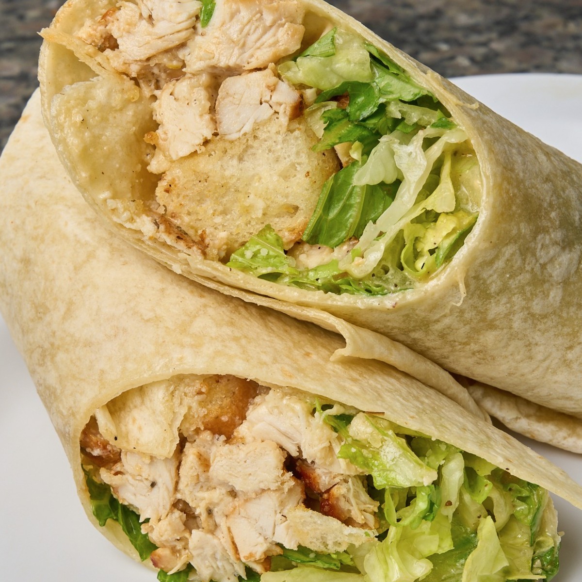 Chicken Caesar Salad Wrap - Belly Full