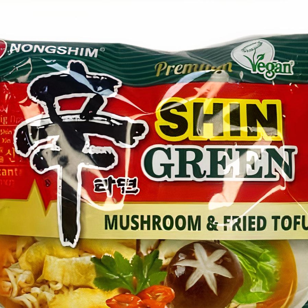 Nongshim Shin Ramyun Multi Pack (Mushroom & Fried Tofu) 4.4oz(125g