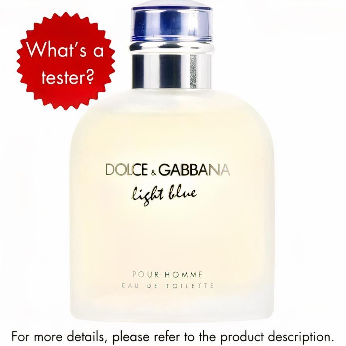 Light Blue by Dolce & Gabbana for Men 4.2 oz EDT Spray