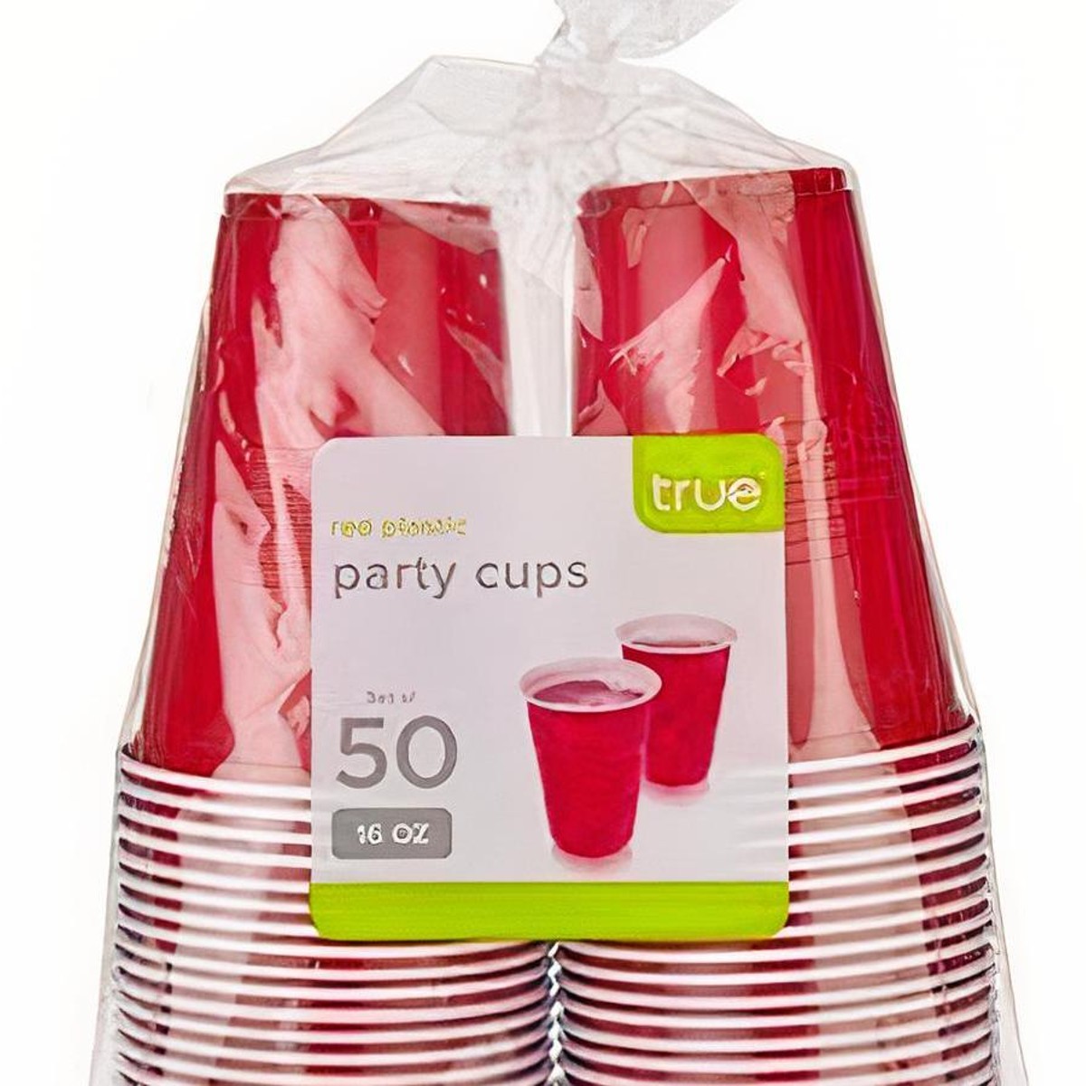 Get True Mini Beer Pong Game, 1.5 Ounce Disposable Red Party Cup