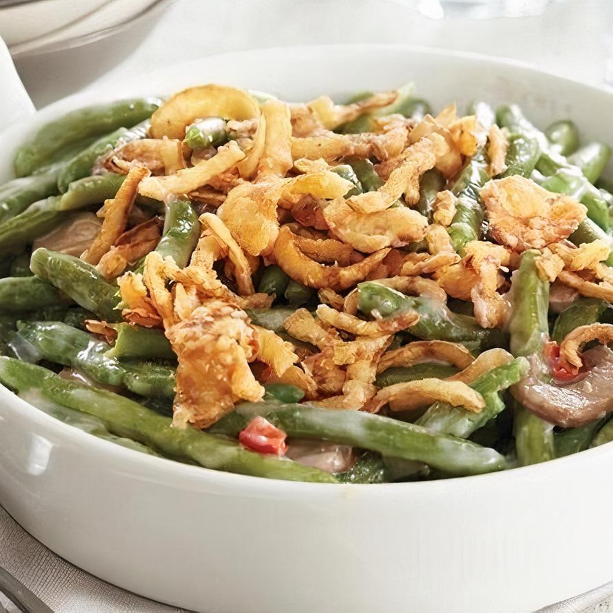 Honey baked ham 2025 green bean casserole