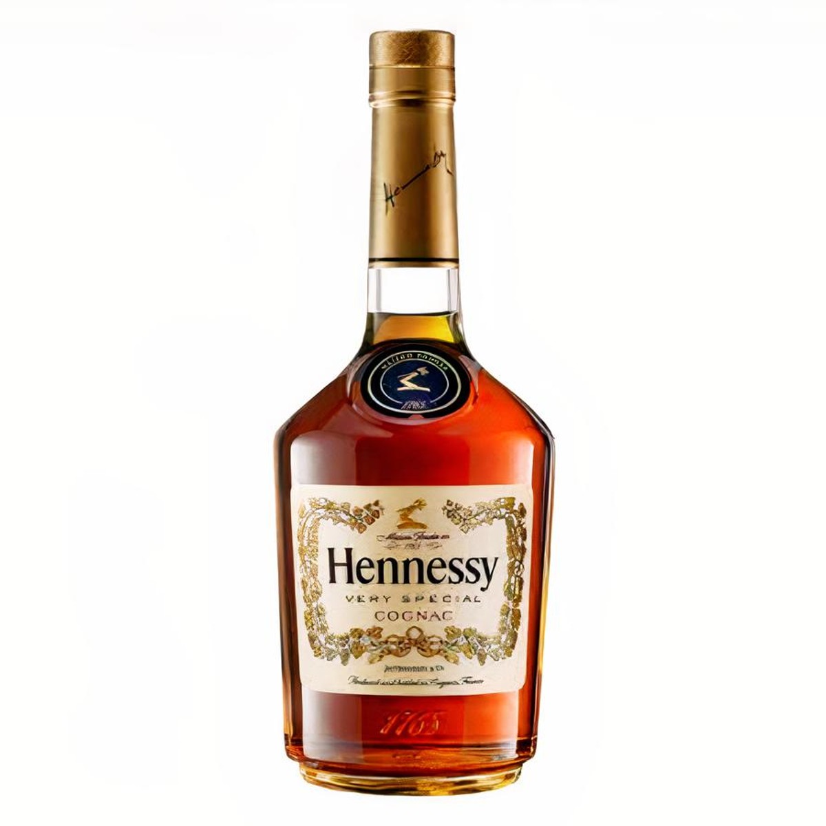 Hennessy VSOP Cognac Large 1.75L Liquor Bar Bottle TABLE LAMP
