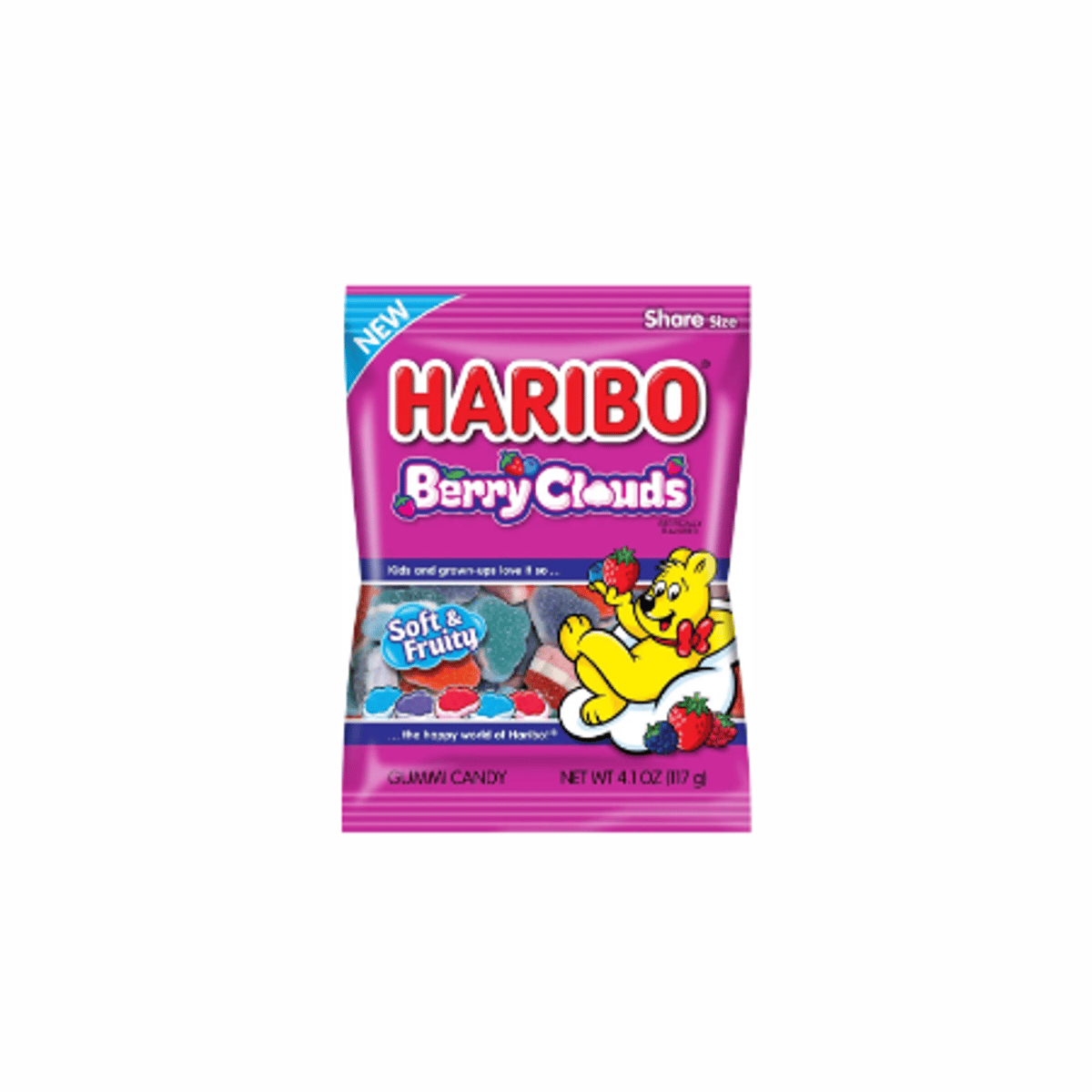 Haribo Berry Clouds 3.1oz - 12ct