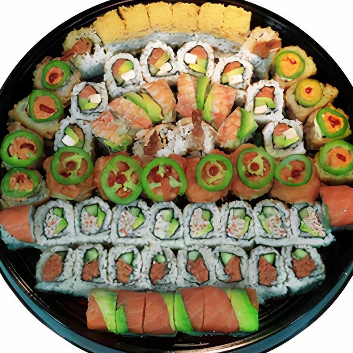 Okami Sushi Party Tray, 26 oz - Food 4 Less