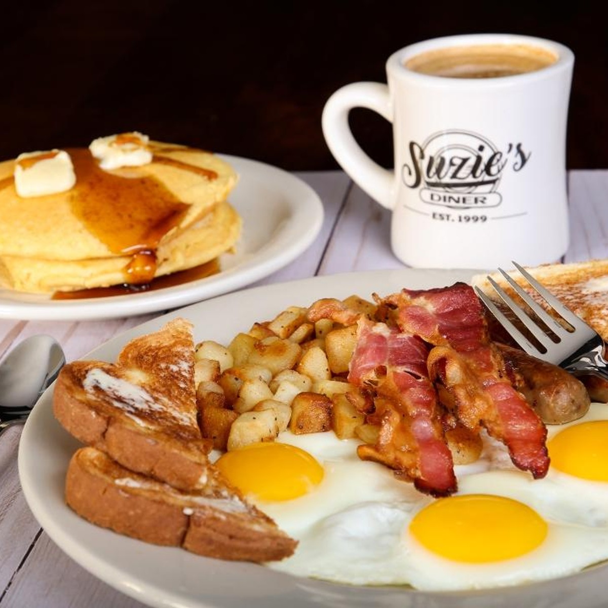 BELGIAN WAFFLE - BREAKFAST - Suzie's Diner - Diner in Hudson, NH