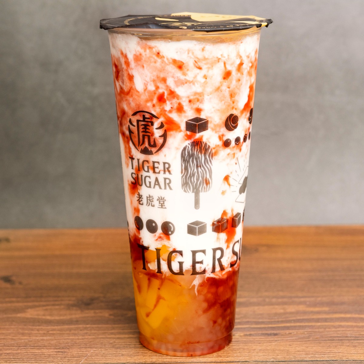 tiger jello cup