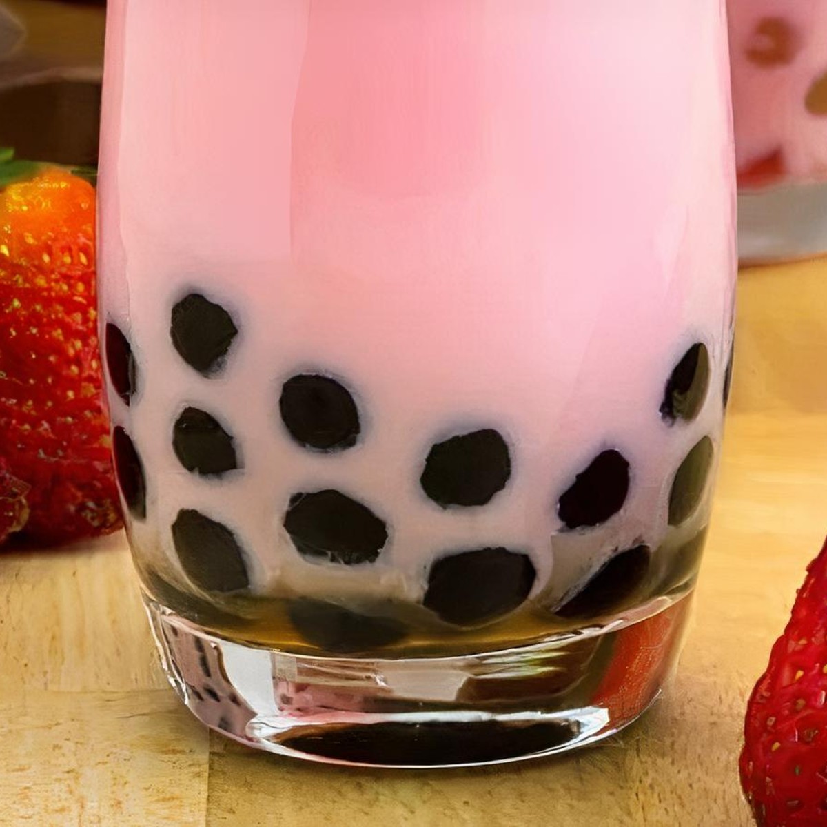 Strawberry Milk - Paradise Smoothie Bubble Tea & Coffee