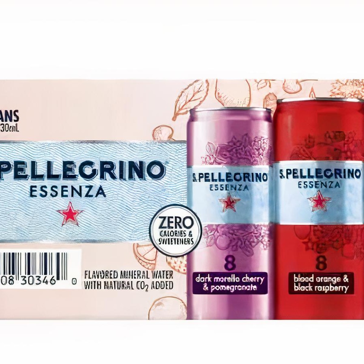 San Pellegrino Essenza, Variety Pack, 11.15 fl oz, 24-count