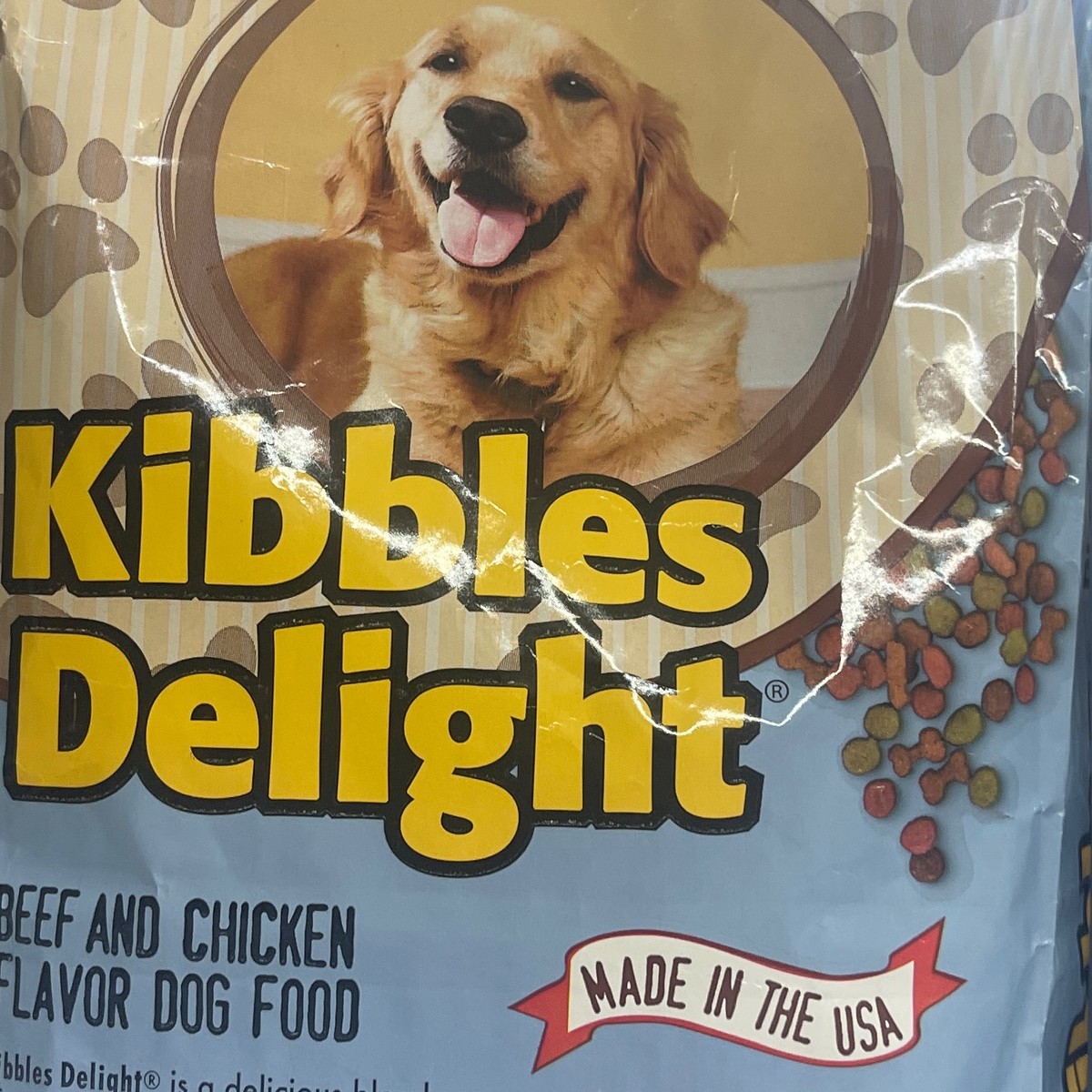 Kibbles delight dog on sale food