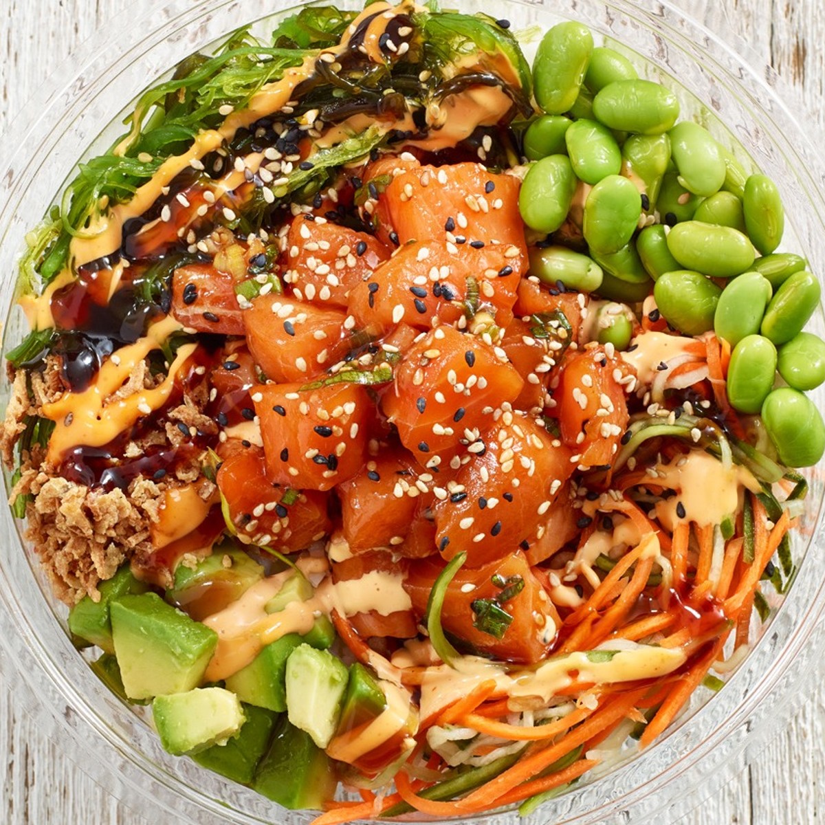 SPICY CALIFORNIA POKE BOWL - Bento Sushi CA