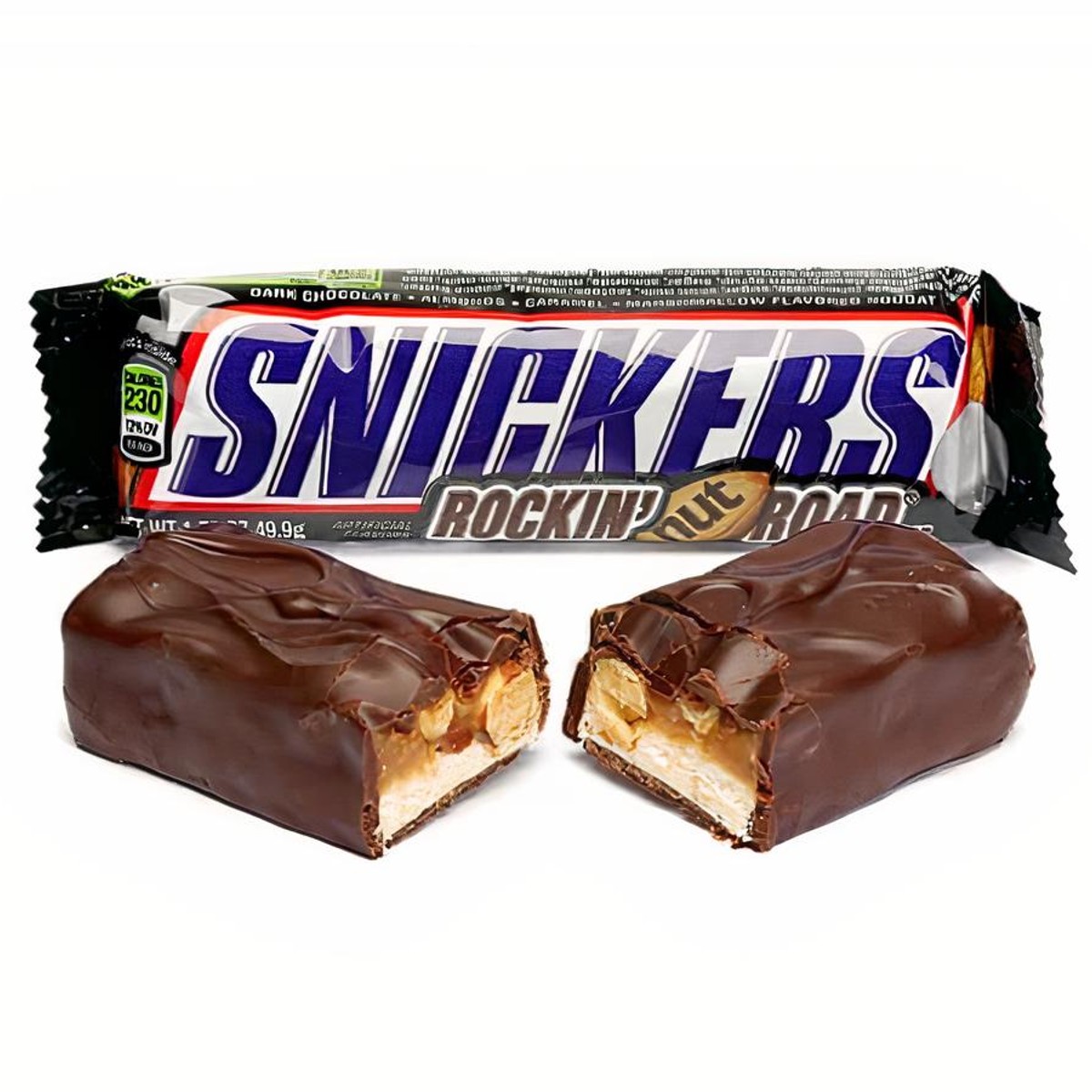 Barre de chocolat mini Snickers 227g