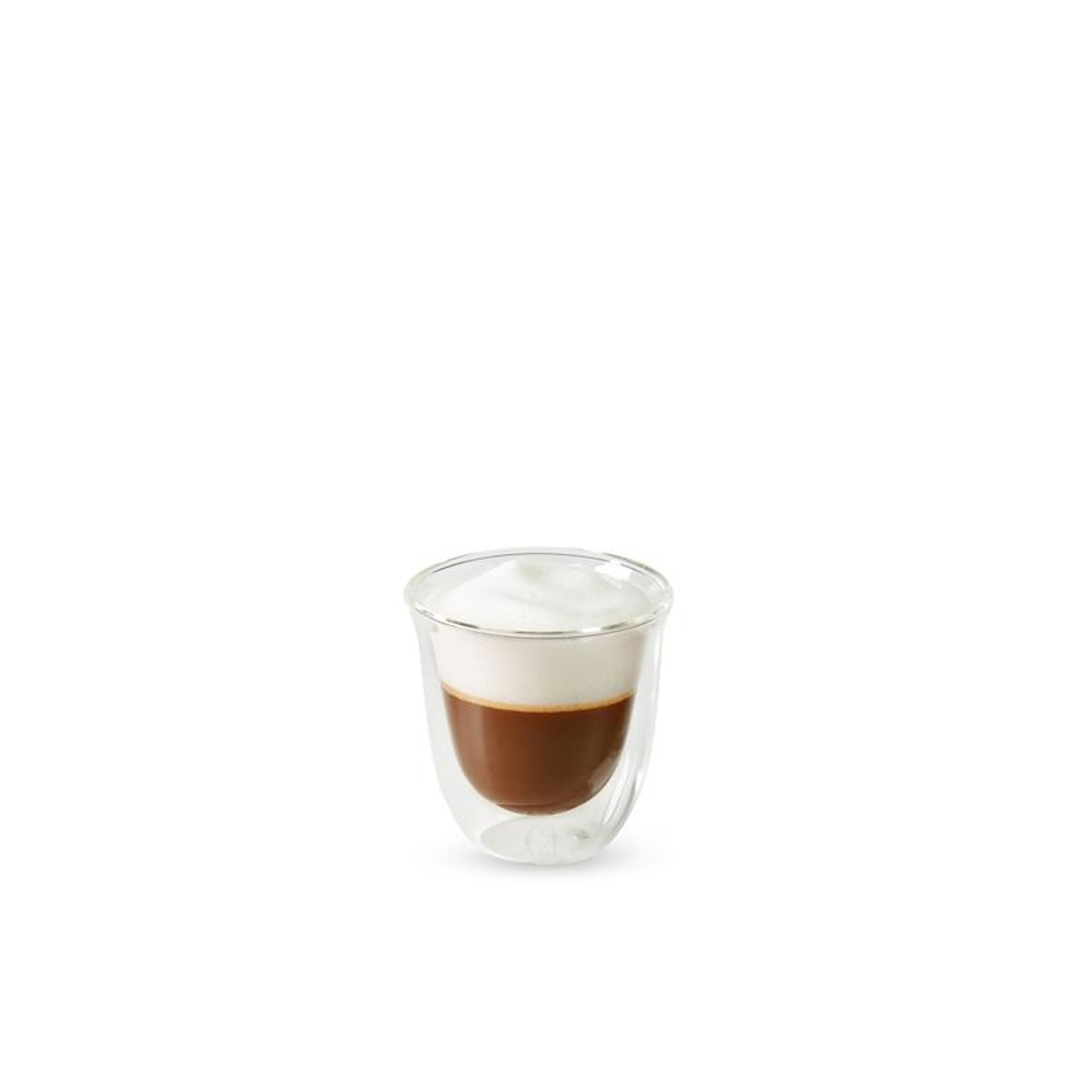 DeLonghi 2-pc. Double-Wall Cappuccino Glass Set