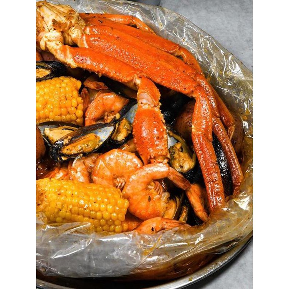 Hook & Reel Cajun Seafood & Bar USA - Is a half pound of seafood