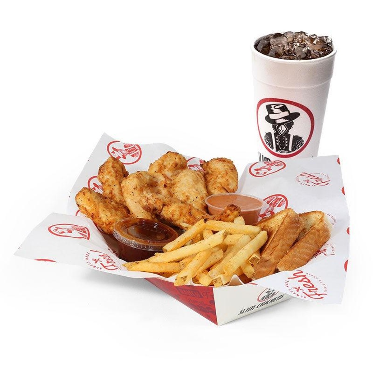 We offer to-go cups! - Picture of Slim Chickens, Sioux Falls