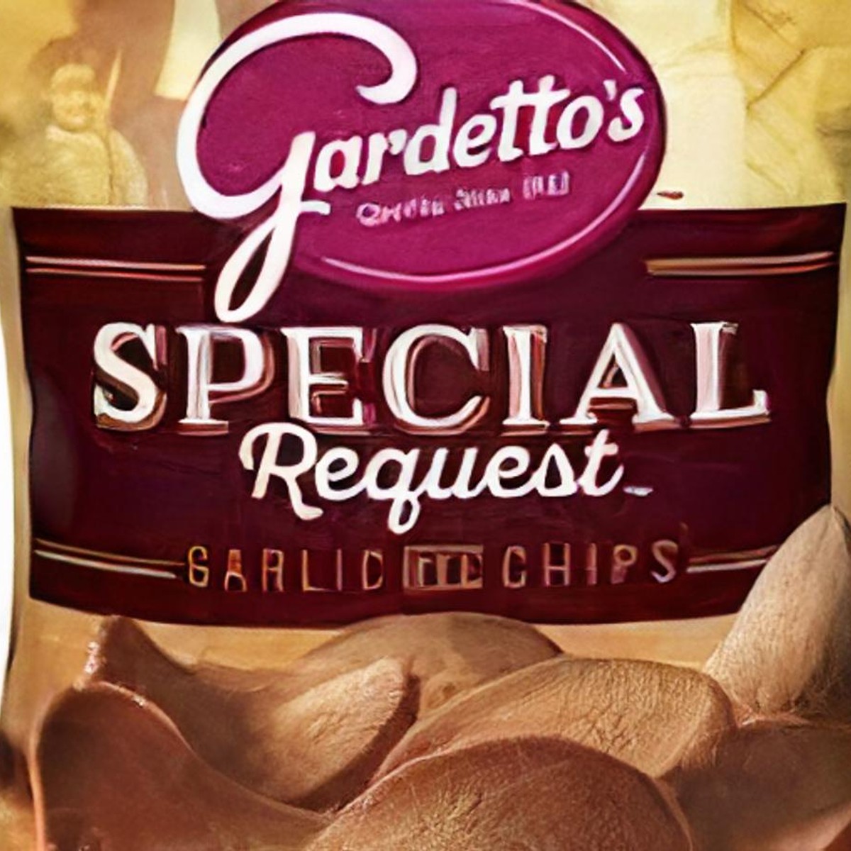 Gardetto's Special Request Roasted Garlic Rye Chips - 14 oz bag