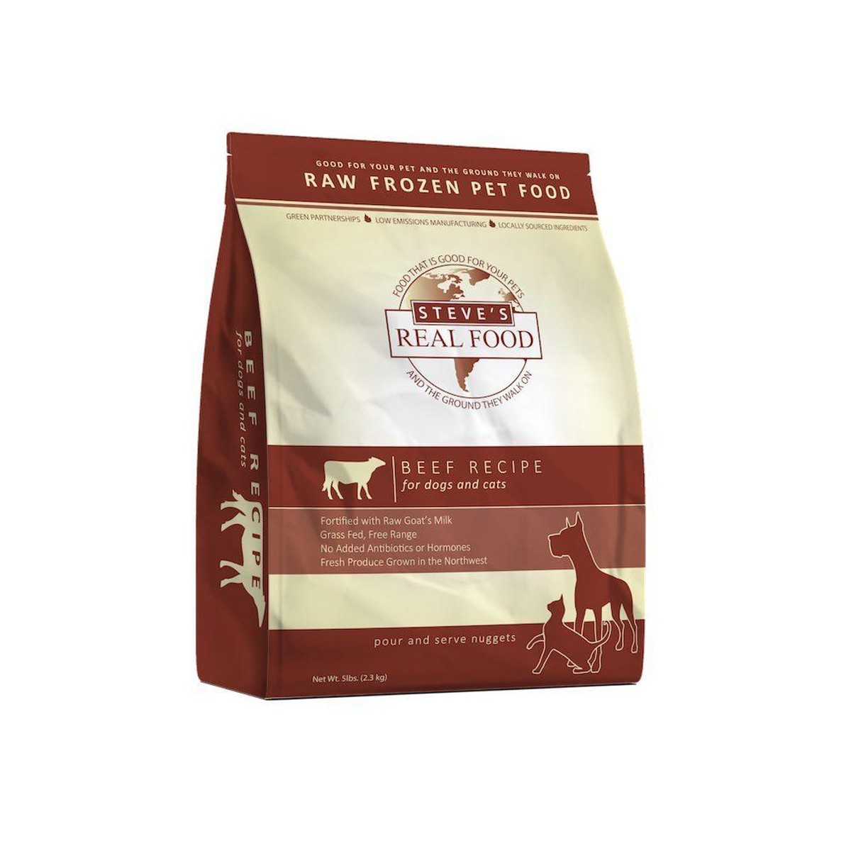 Real Meat Air Dried Dog Food w/Real Beef - 2lb Bag of USA-Crafted  Grain-Free Dog Food Sourced from Hormone-Free, Free-Range, Grass-Fed Beef 