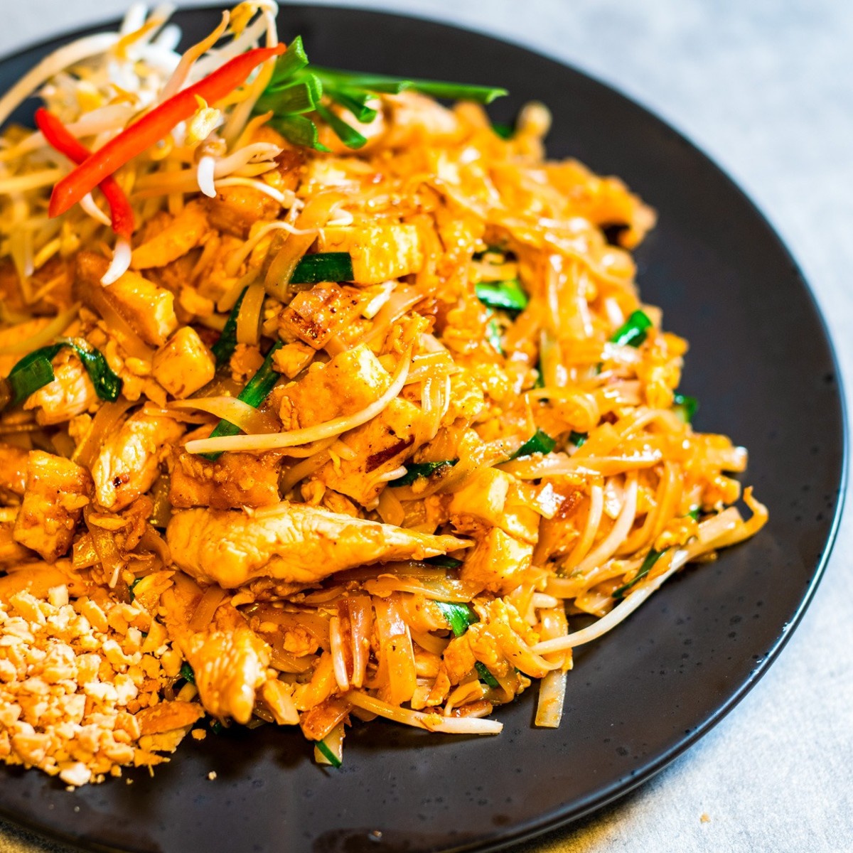 Pad thaï au poulet PC