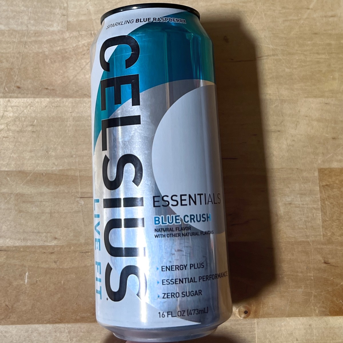 CELSIUS ESSENTIALS, Sparkling Blue Crush, Performance Energy Drink
