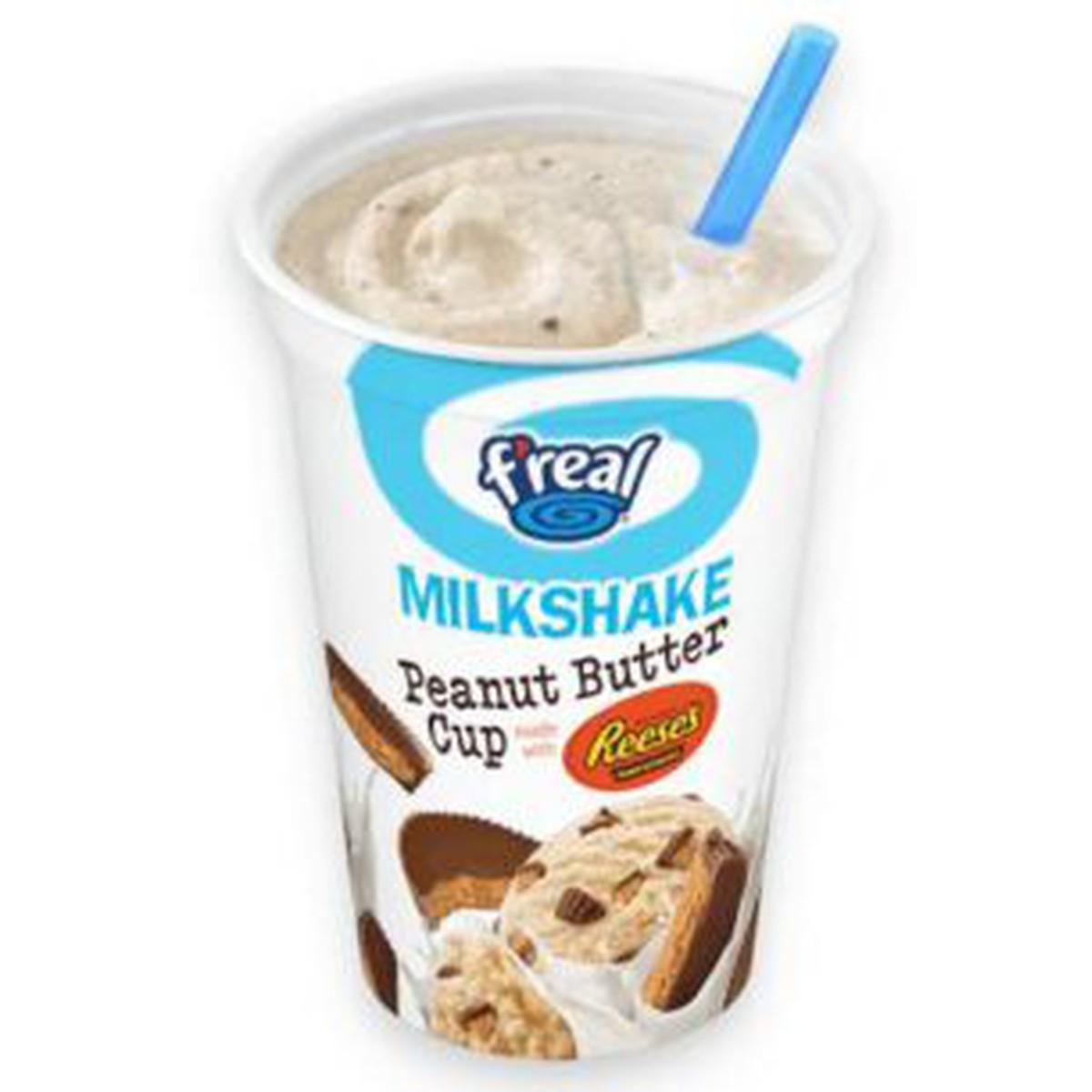 (12 Pack) F'Real Reeses Peanut Butter Cup Milkshake, 8 fL oz.