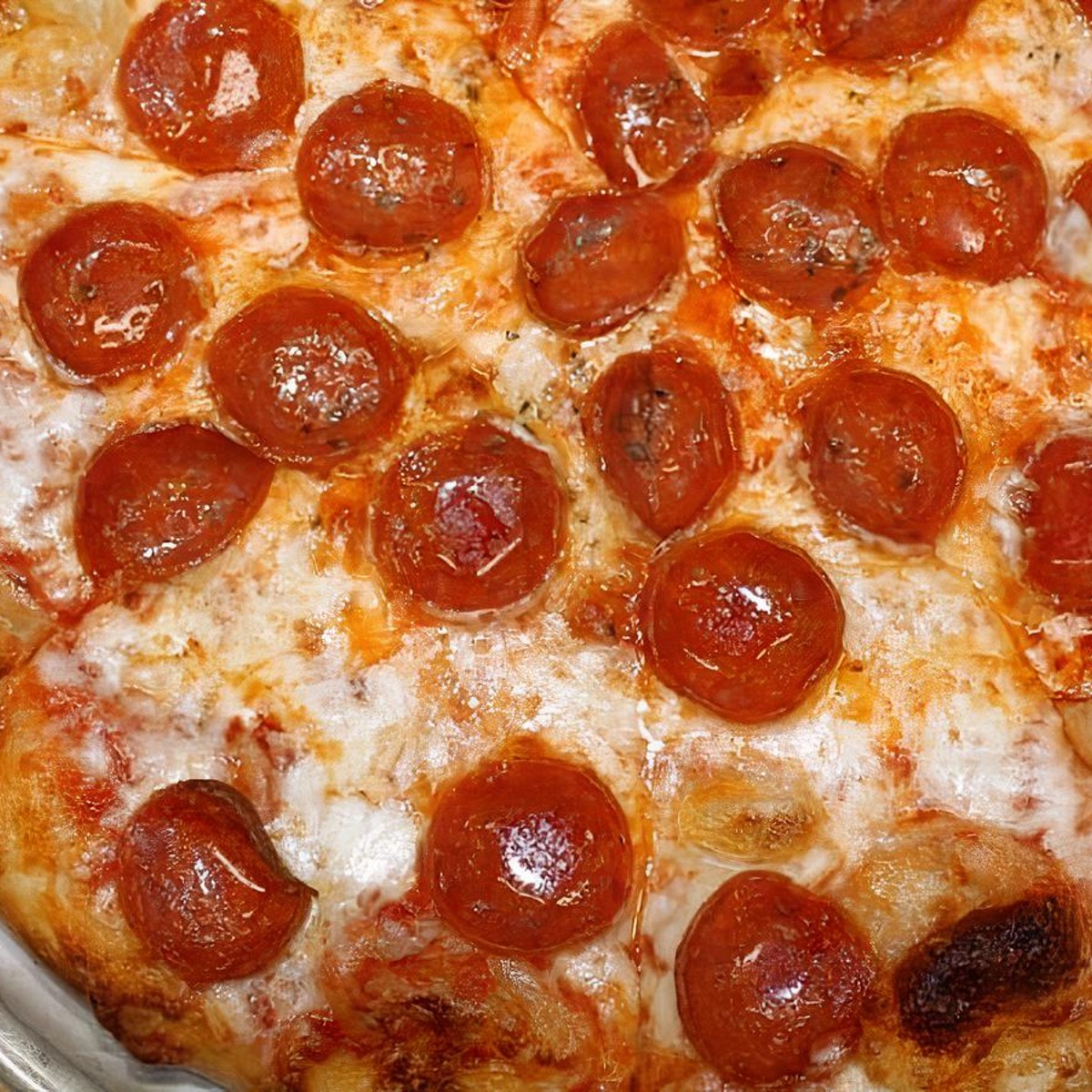 Fresh, hot pizza from Stephano's. - Picture of Stephano's Pizzeria