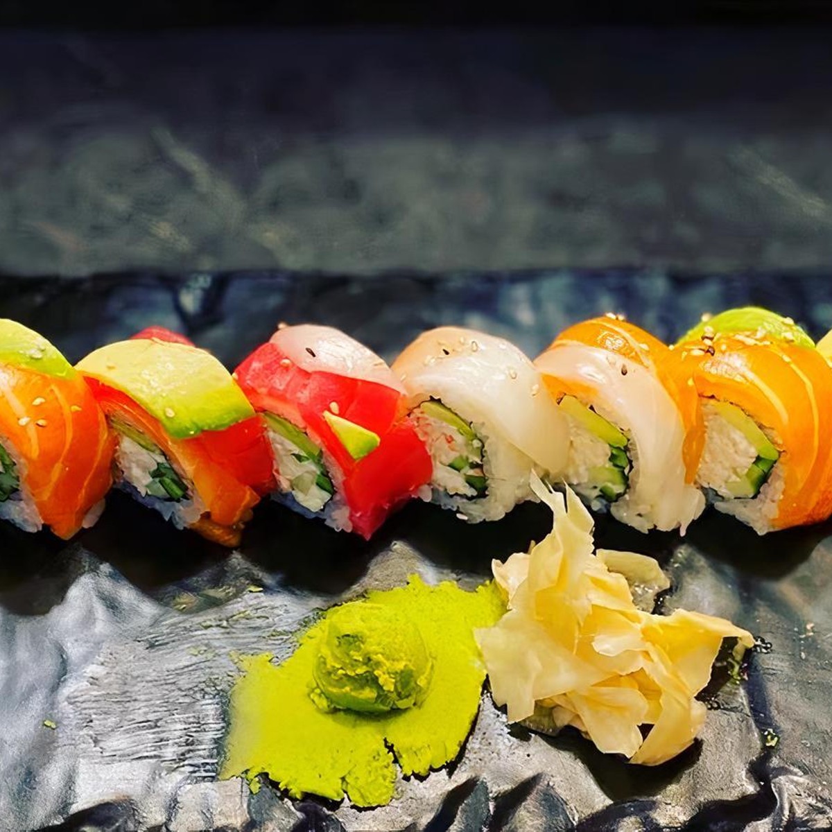 Rainbow Sushi Set at Whole Foods Market