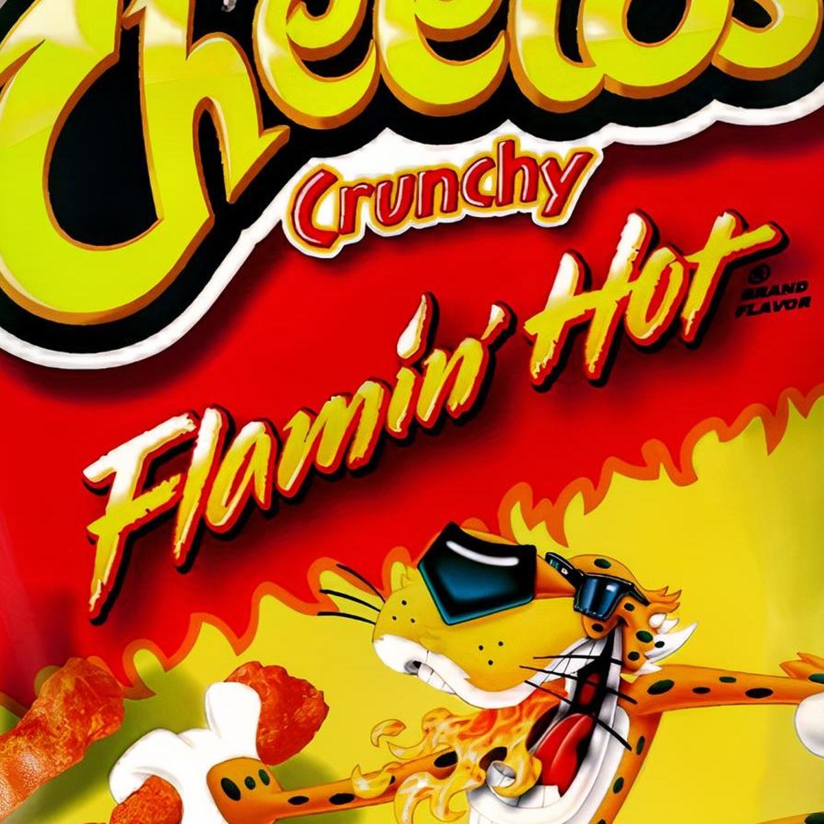 Cheetos Crunchy XXTRA Flamin' HotCheese 240 gramas