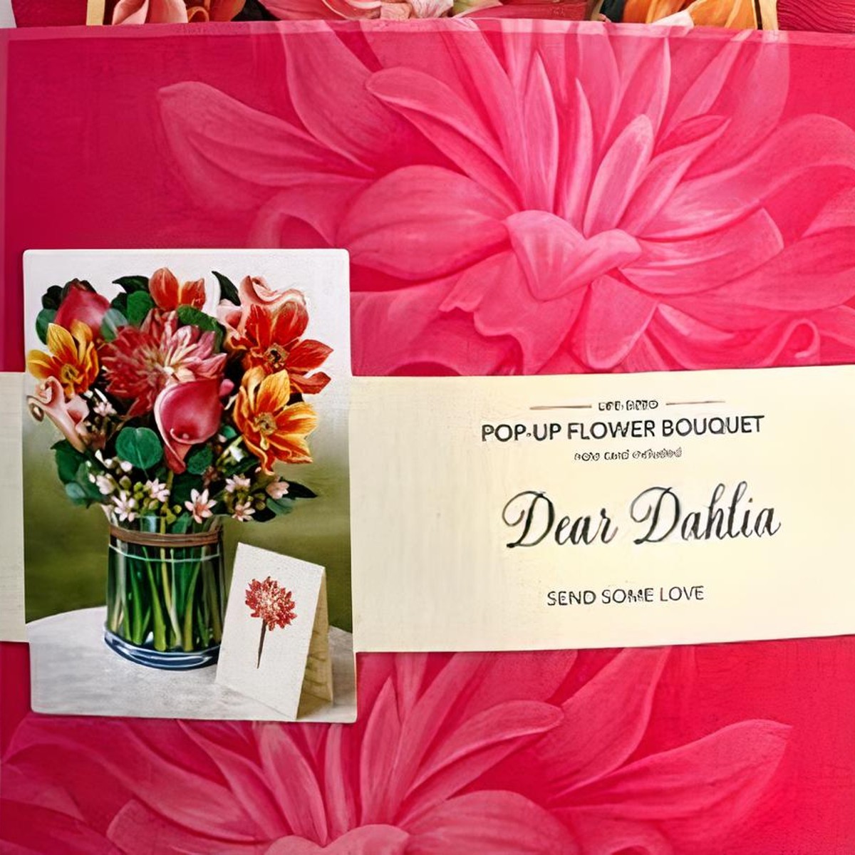 Dear Dahlia Pop Up Card